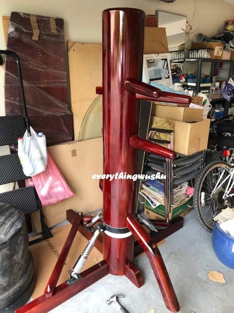 Spring Wing Chun Wooden Dummy Muk Jong Wing Tsun Dummy Kung Fu Dummy