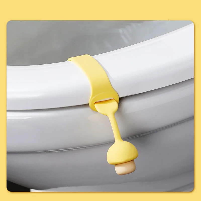 Toilet Lid Lifter Silicone Toilet Cover Seat Lifter Handle Seat Cover