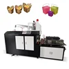 Dakiou HBJ-D400 Automatic Paper Carton Erecting Box Packing Making Machine With Wire Handle Hamburger Boxes Food Tray