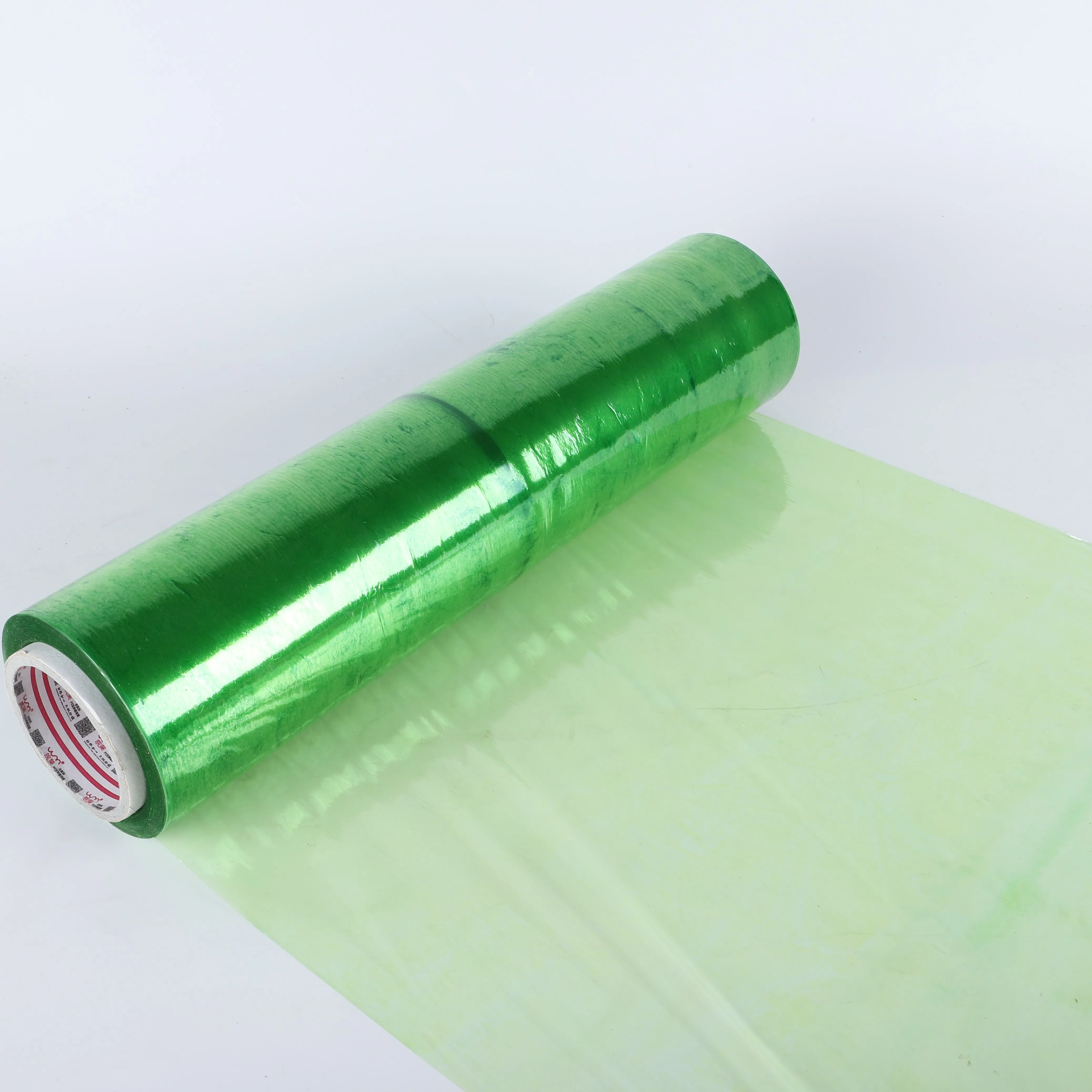 Plastic green wrap stretch film