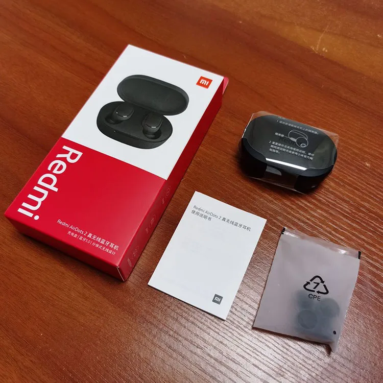 Xiaomi Auriculares Wireless Ear phones Waterproof Global Mi Earbuds Basic Redmi Airdots 2 In Ear xiaomi Airdots 2 Redmi S - ANKUX.COM