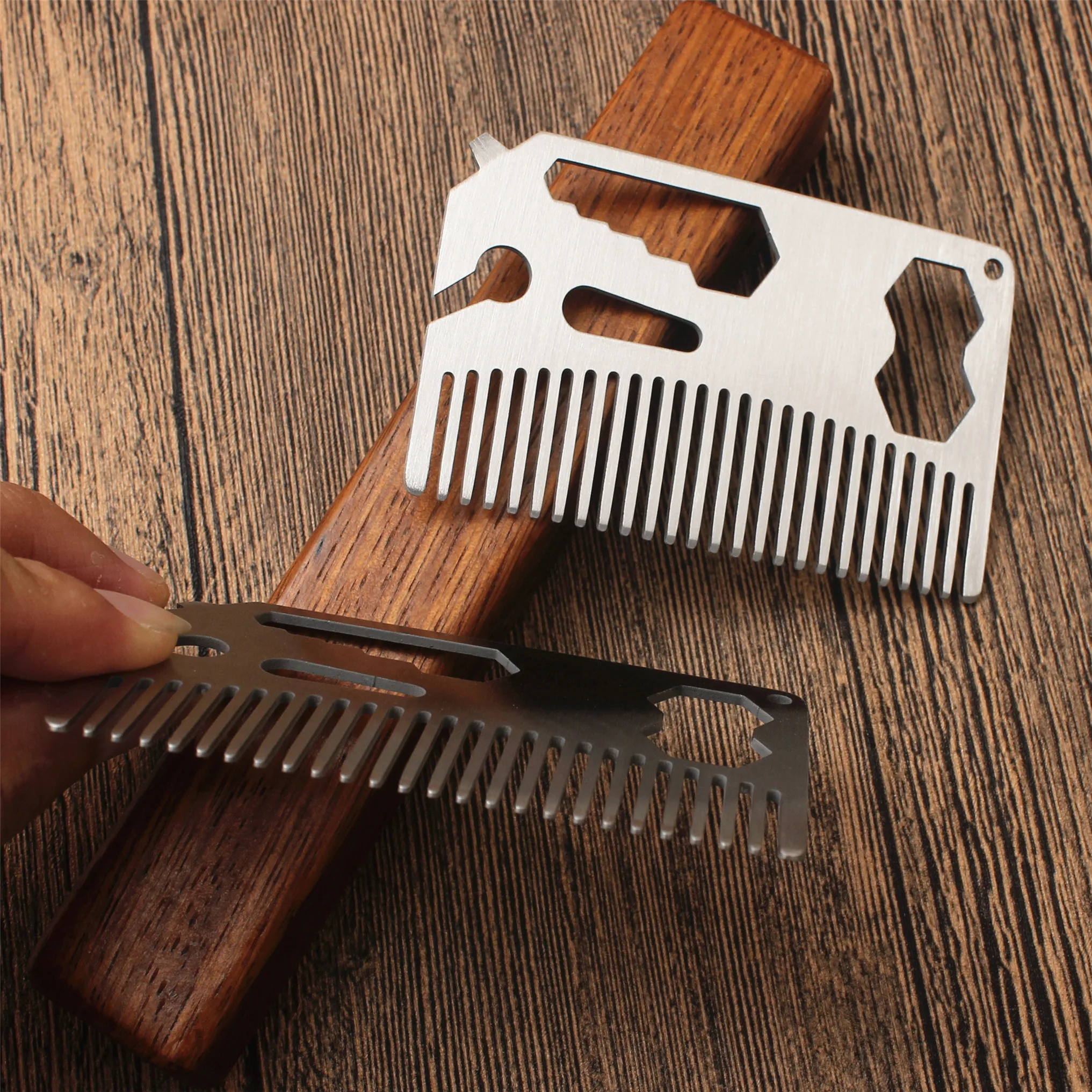 mens steel comb