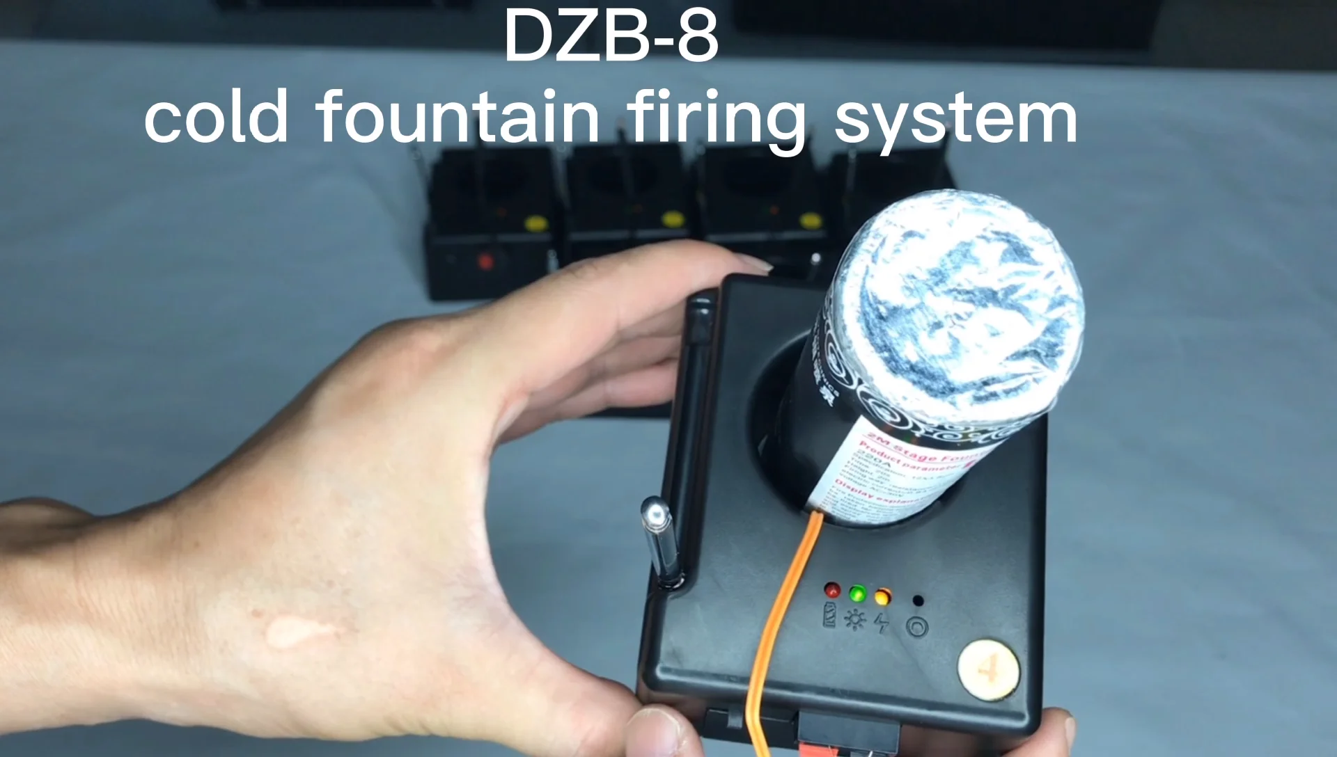 8 Channel Wireless Remote Control Receiver Fireworks Ignition Firing