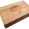 Decorative Wine Crate-6 Bottle Wooden Wine Box with Sliding Lid