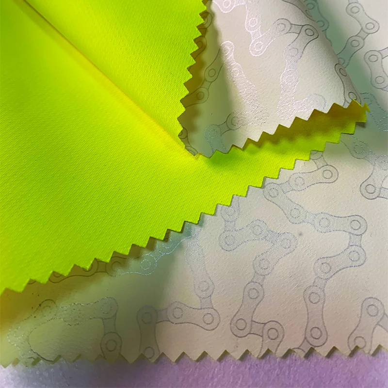 
Moisture-proof 100% Nylon Add TPU Print Double Layers Of Composite Fabric 