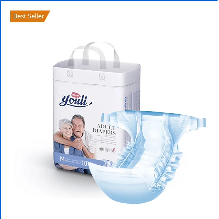 
Factory Price Clothlike Film Large Comfort Adult Diapers In Bulk Disposable 