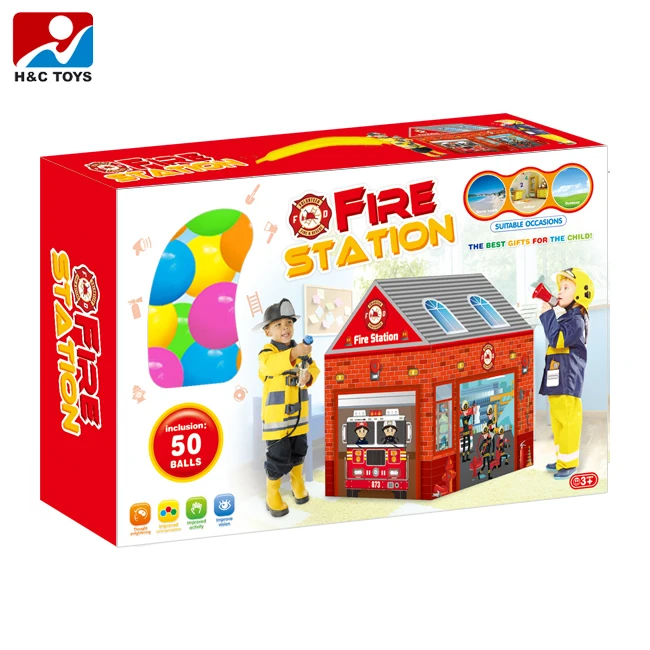 fire station play tent