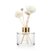 Empty Home Decorative Perfume Aroma Glass Reed Diffuser Bottle with Rattan Sticks