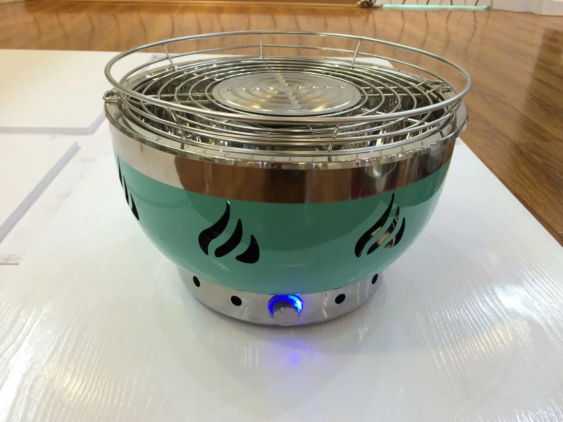 buy 不锈钢烧烤炉/韩国烧烤炉,室内电池操作风扇无烟烧烤炉,便