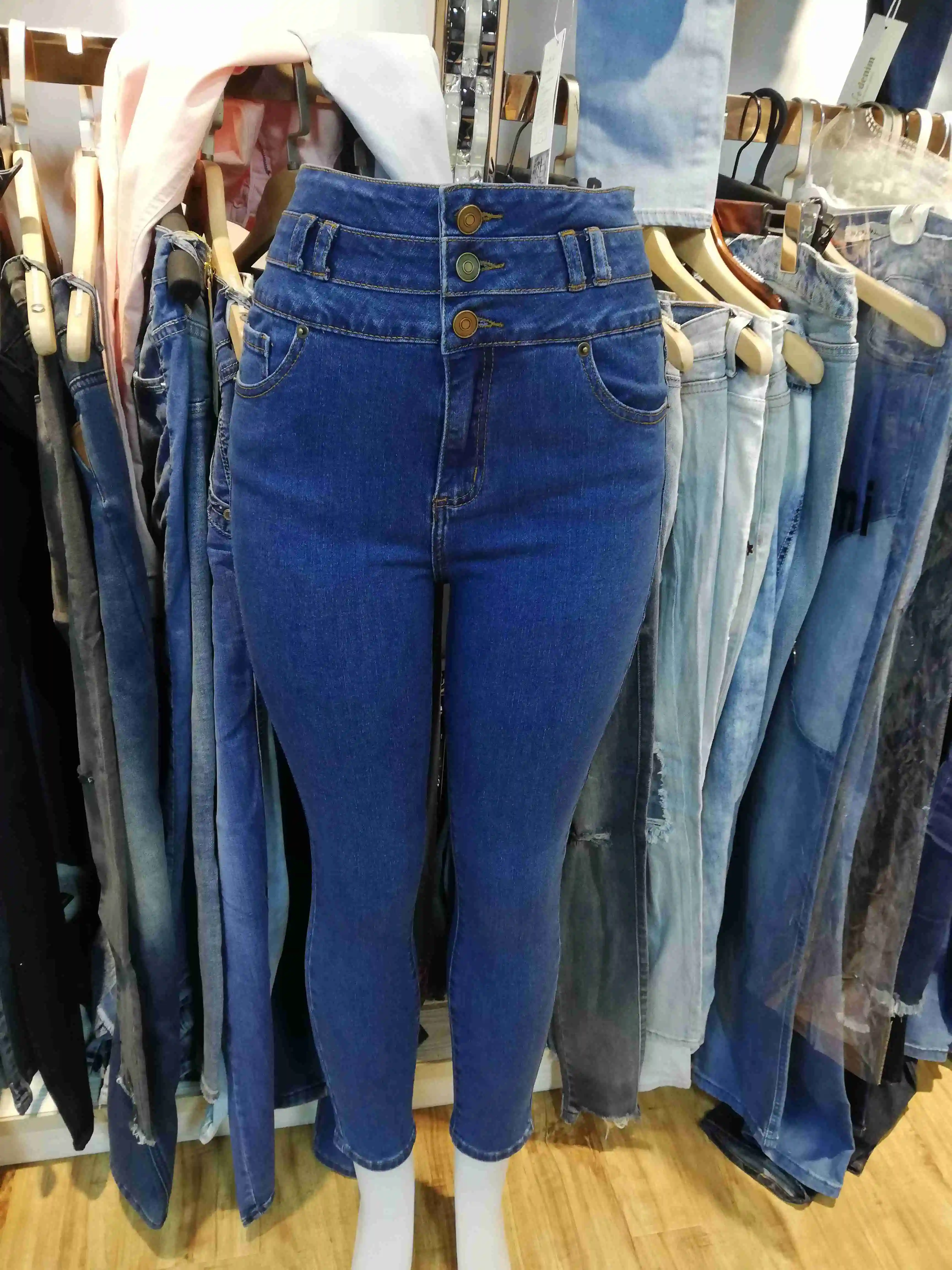 Gzy Washed Denim Sky Blue Skinny Jeans Narrow Jeans For Women Buy Narrow Jeans For Women,Sky