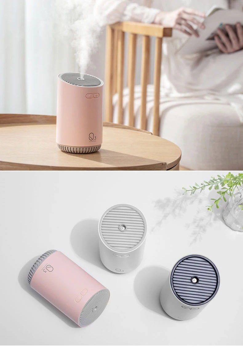 factory wholesale hot selling 320ml usb charging cool mist