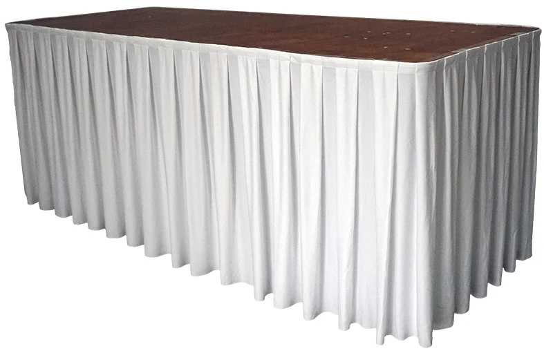 Box Pleats Table Skirting Party And Wedding Polyester For Banquet Skirt Round On Alibaba Com - History Of Table Skirting Box Pleats Table Skirting Party And Wedding Polyester For Banquet Skirt Round On Alibaba Com - History Of Table Skirting