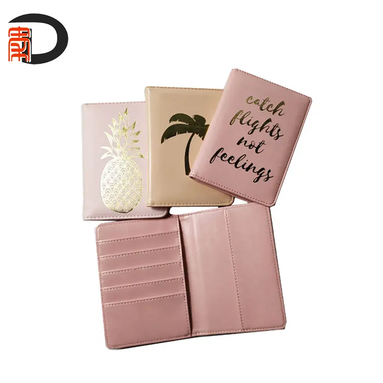 custom leather passport cover