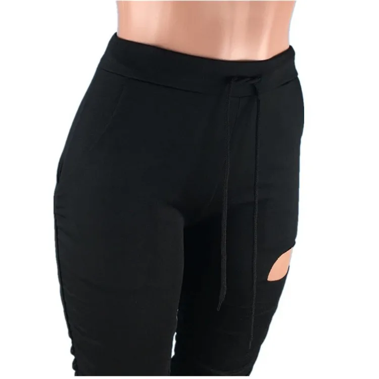 thick stacked sweatpants womens