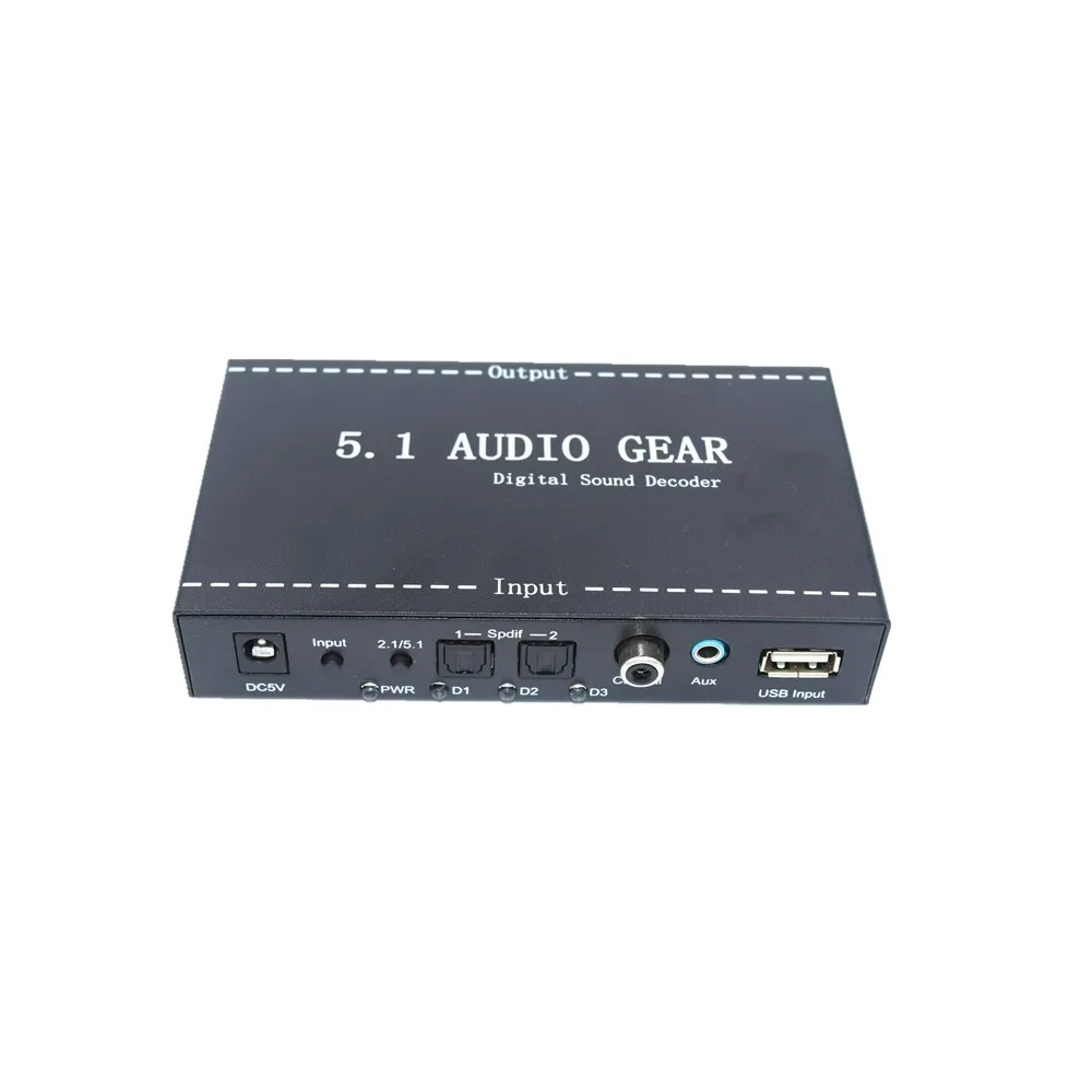 multi-channel digital audio decoder spdif coaxial