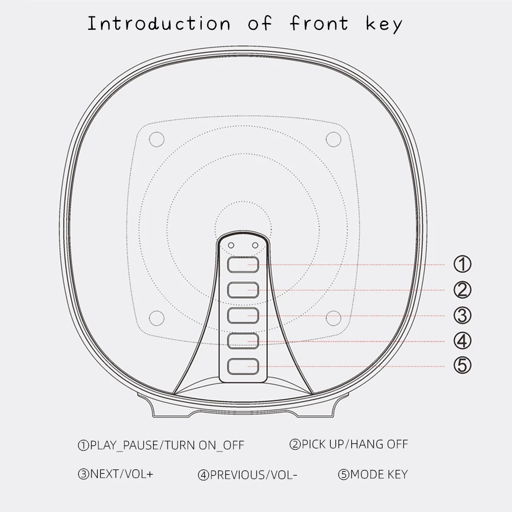 Mini Aux Tf Mini Music Subwoofer Speaker Musky Dy52 outdoor Portable Wireless Active Speaker with hands free - ANKUX.COM