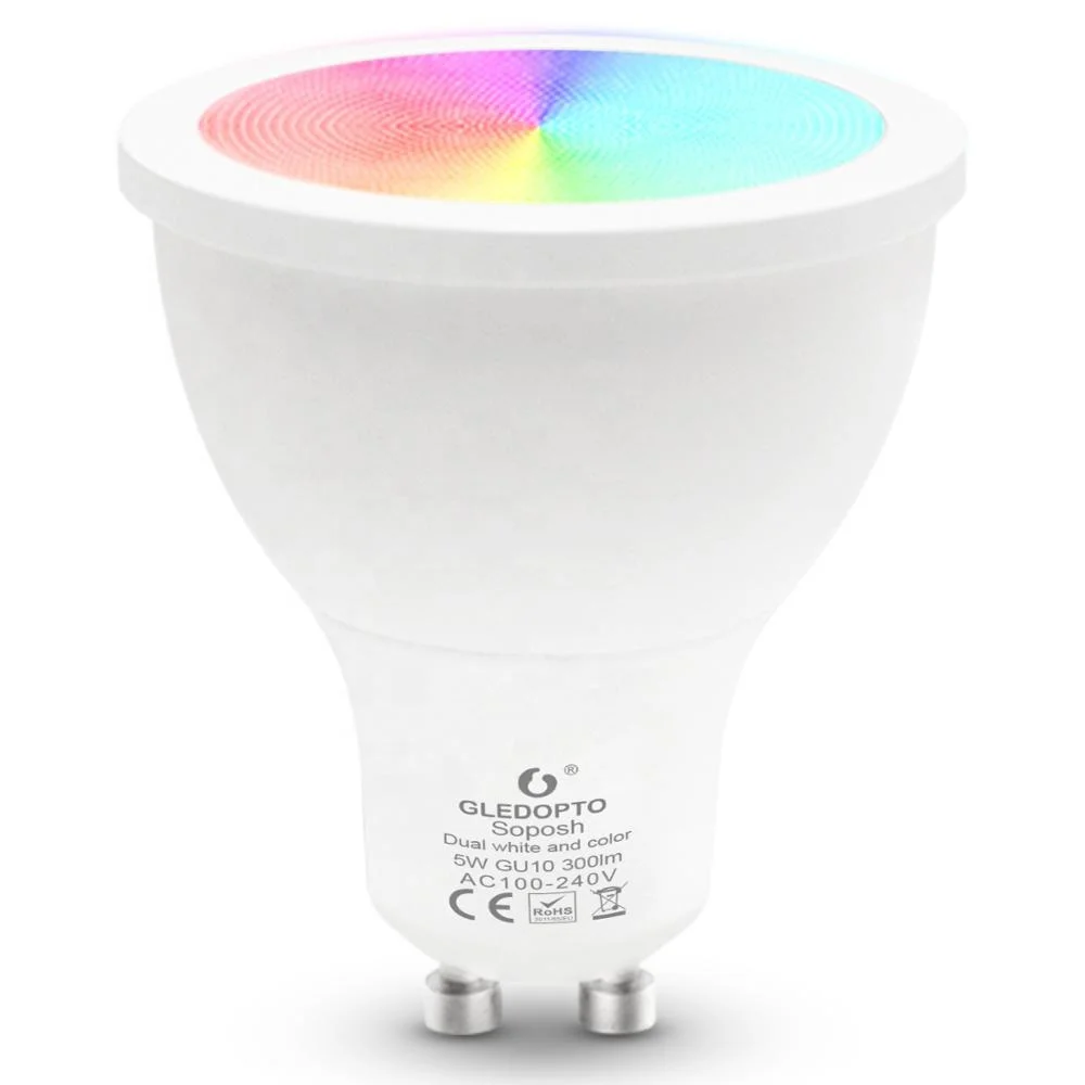 ZigBee App Smart LED Lighting Series WiFi LED Bulb WiFi RGB LED spotlight GU10