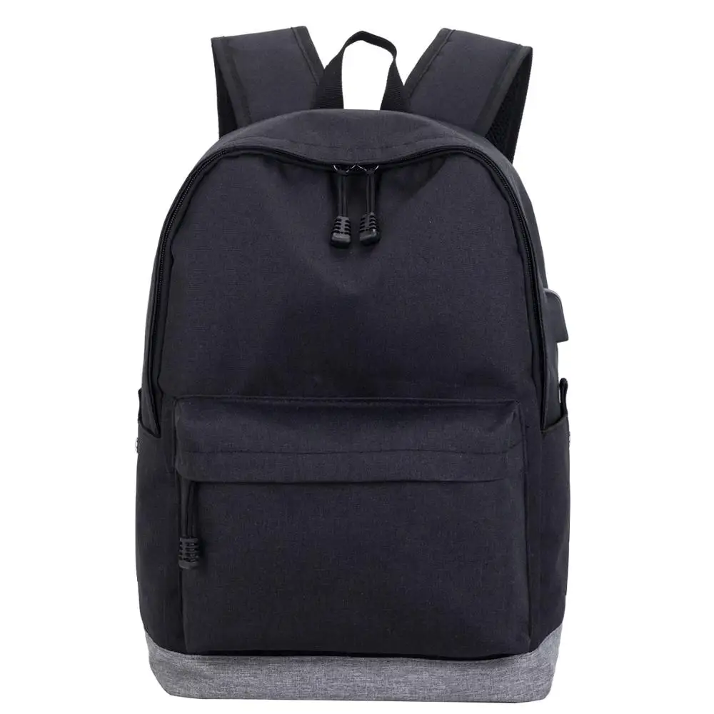 Backpack unisex usb charging Korean leisure outdoor travel bag laptop men and women college student schoolbag