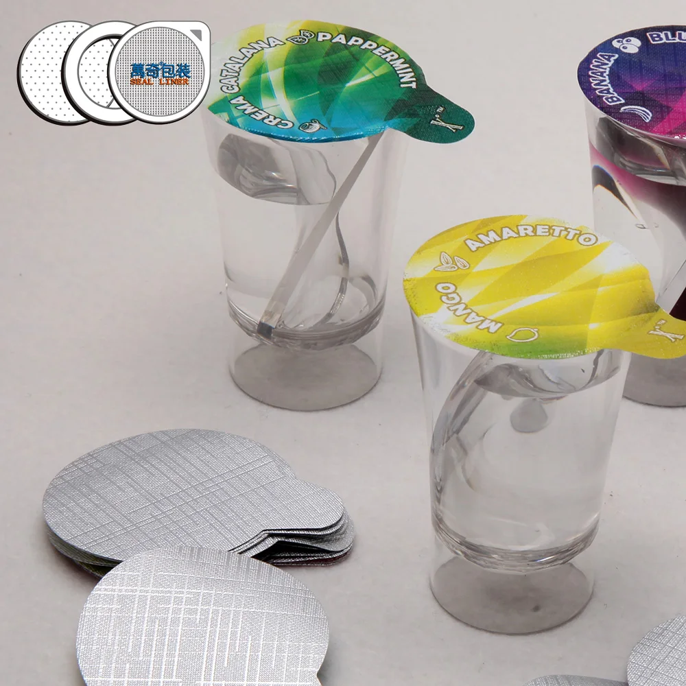 Wholesale Aluminum Foil Induction Sealing Liners For Plastic Glass