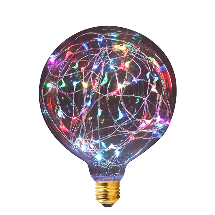 RGB+Warm G95 led bulb manufacturer led bulb lights and filament bulb lamp