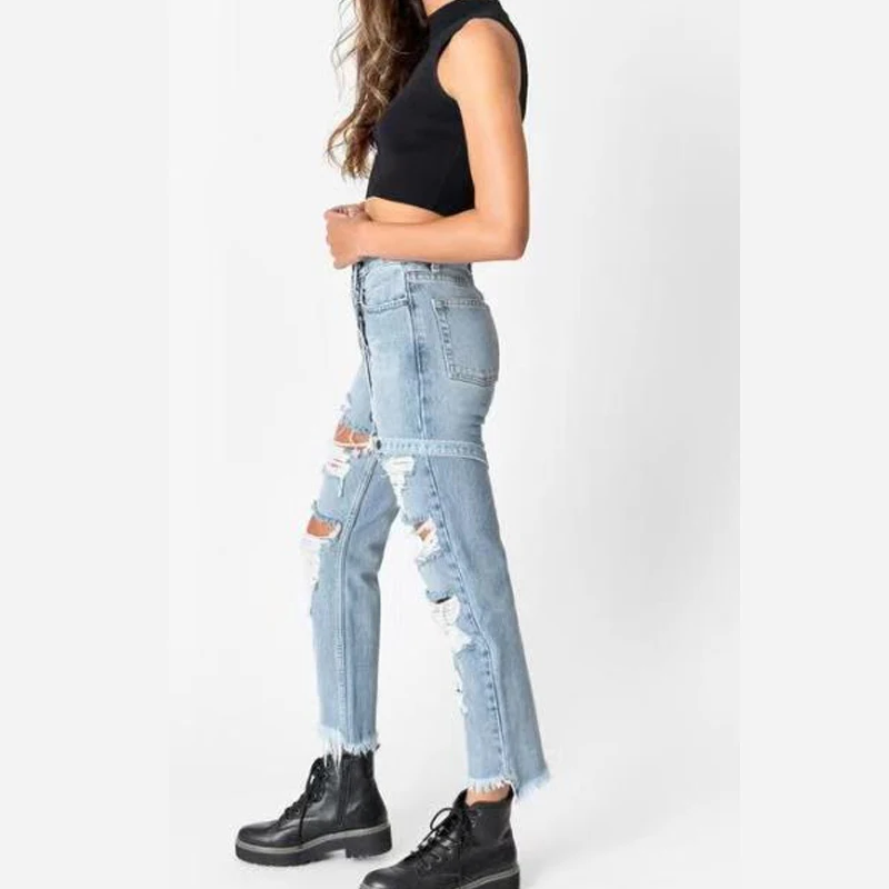 ripped jeans for tall women