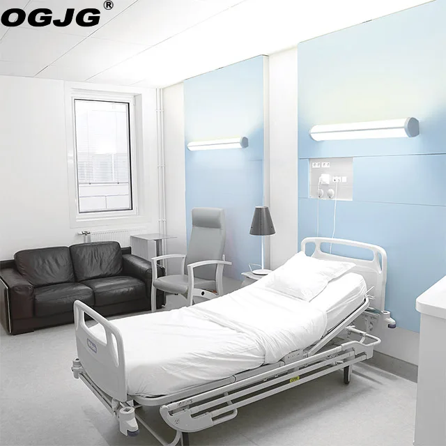 OGJG wall mounted linear lights LED over head bed light for hospital