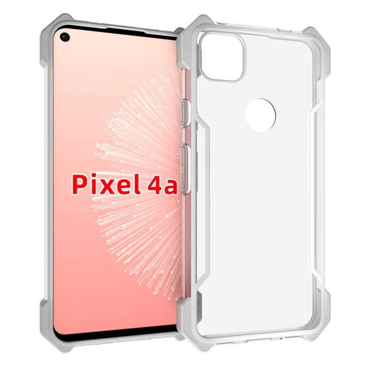 Housse de t&eacute;l&eacute;phone portable pour Google Pixel 4A Armure TPU Couvertures Arri&egrave;re - ANKUX Tech Co., Ltd