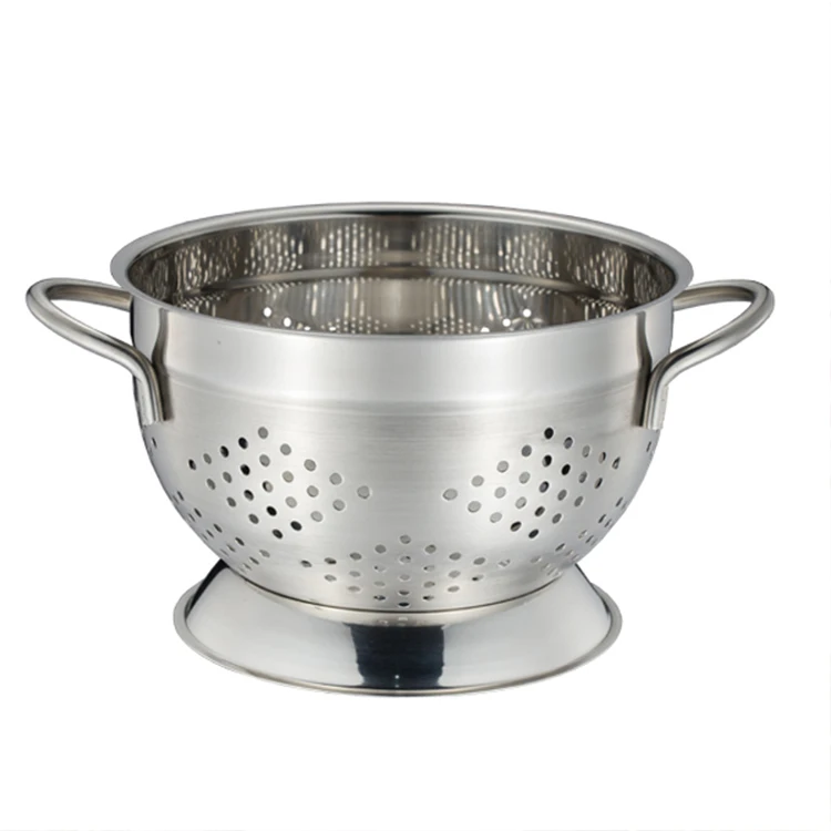 Stainless Steel German Colander Export Quality In Matt And Shiny ...