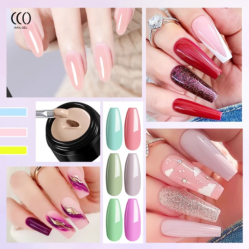 Cco Fashion Trend Solid Cream Gel Polish Private Label 48 Colors Solid