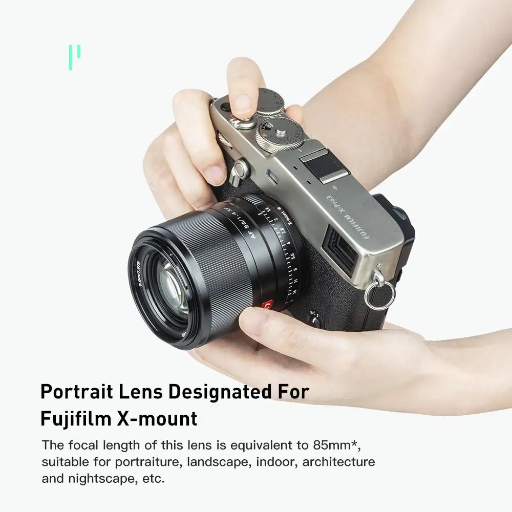 Viltrox 56mm F1.4 Xf Large Aperture Autofocus Portrait Lens For
