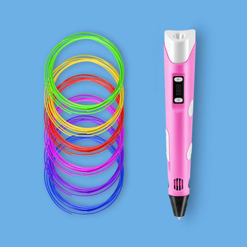 Wholesale Pen Printer support PLA ABS PCL 3D painting low temperature printing 3d pen for Christmas Gift
