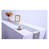 Silver Dining Table Runner Decoration, Wedding Satin Table Runner/
