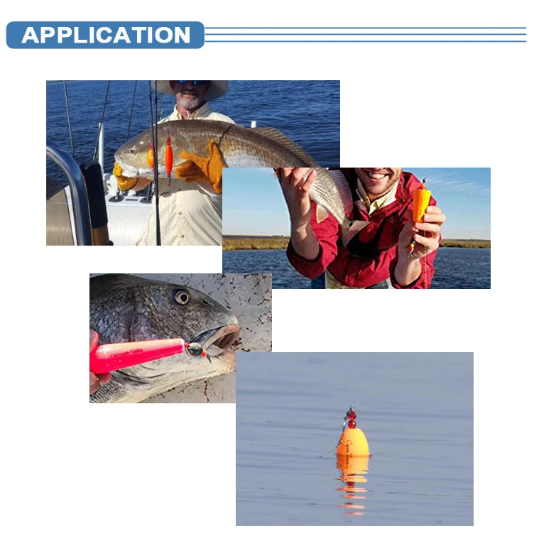 Inshore Sea Fishing Setup Popping Cork Rig Fishing Float Wobbers For