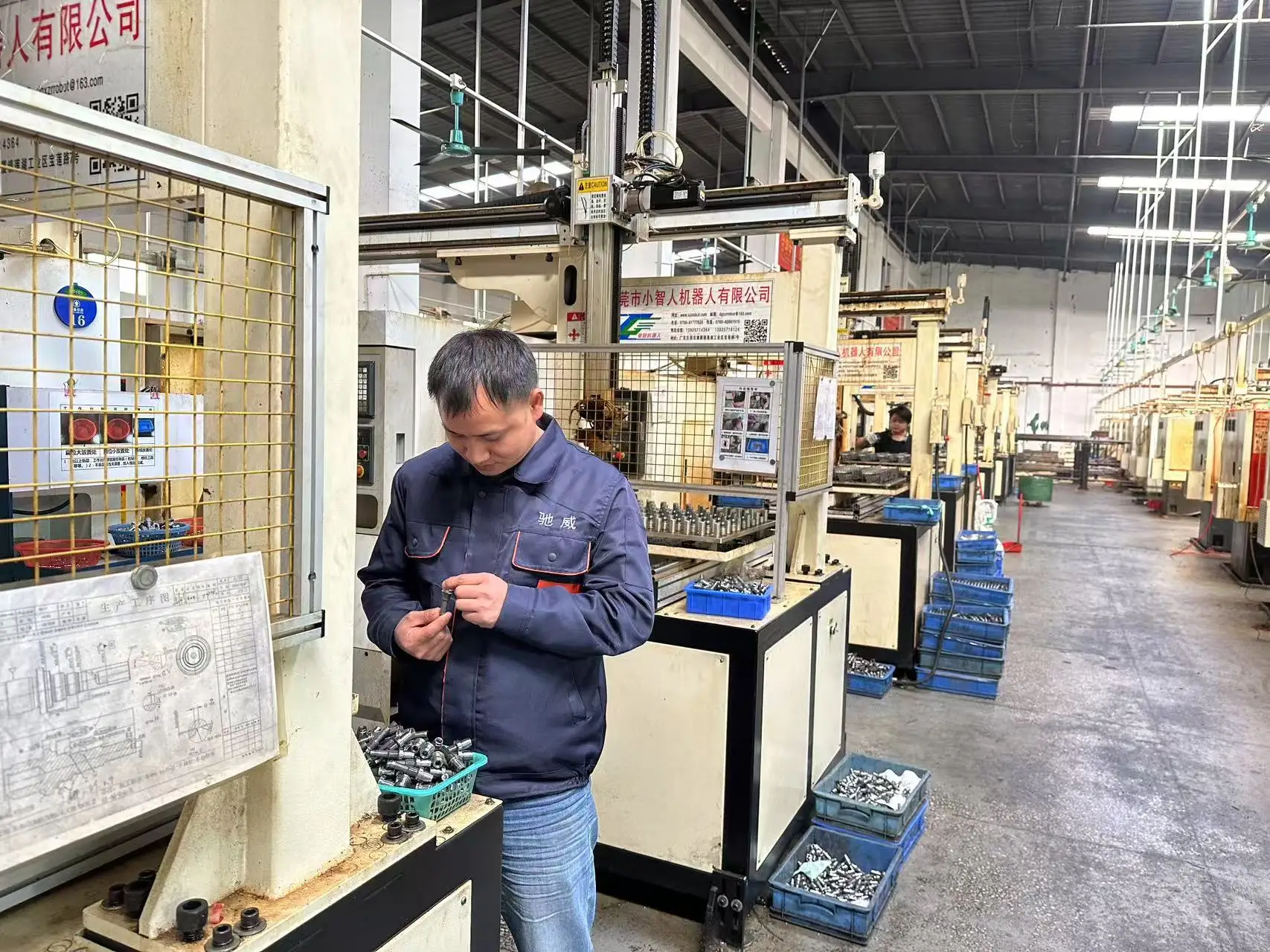 On-site workshop operation