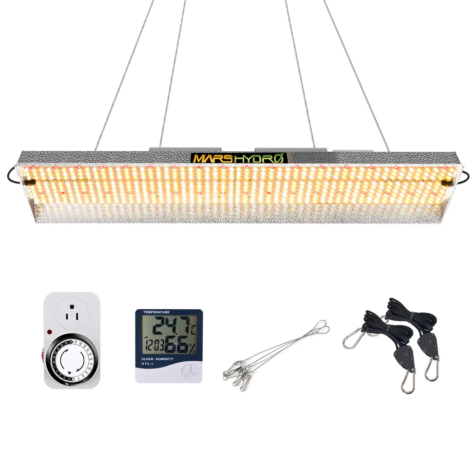Mars Hydro TSL2000 300W With Coverage 3ftx5ft with 972umol led grow light for indoor medical plant