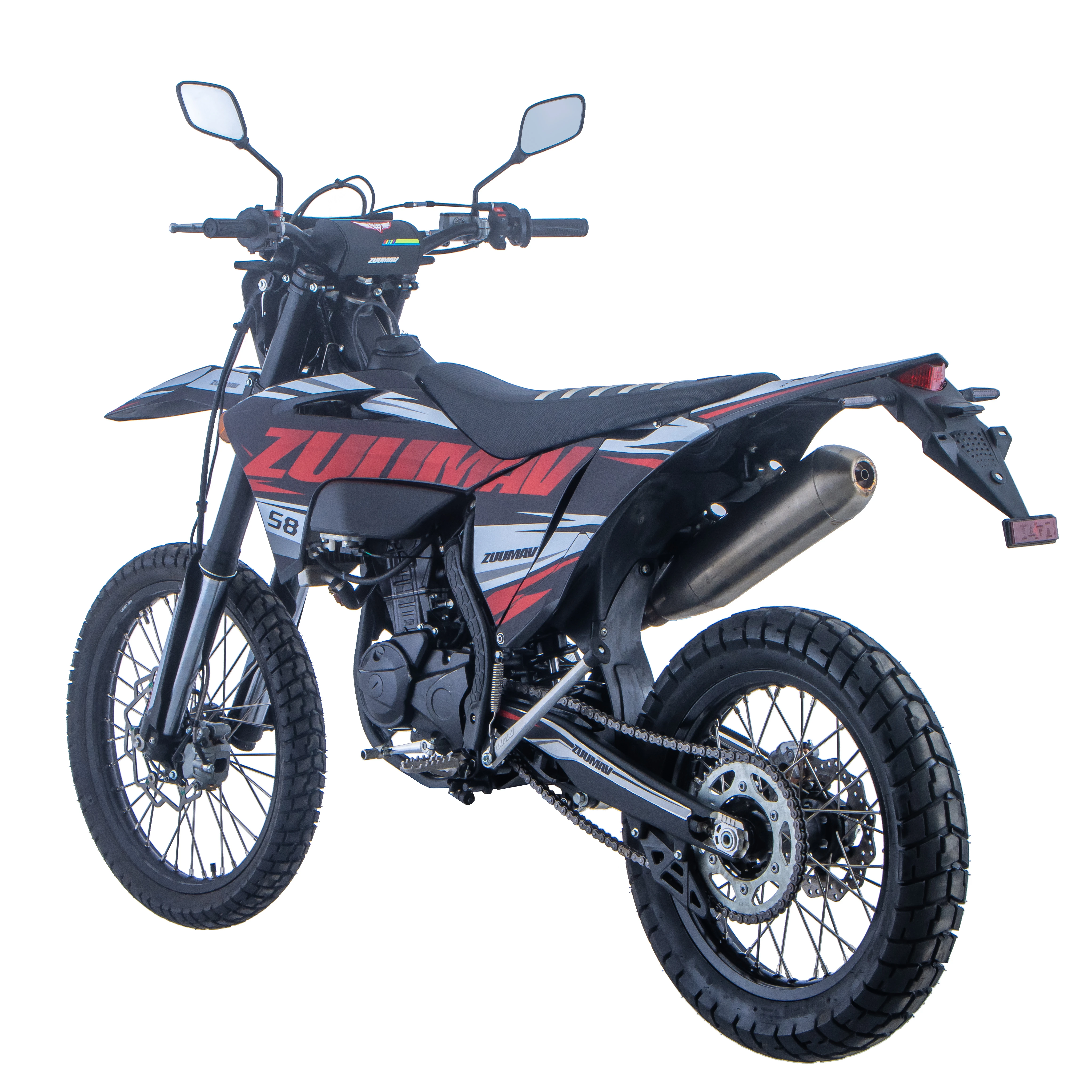 Zuumav S8-ZY125 Enduro Motorcycle - 125cc Dirt Bike