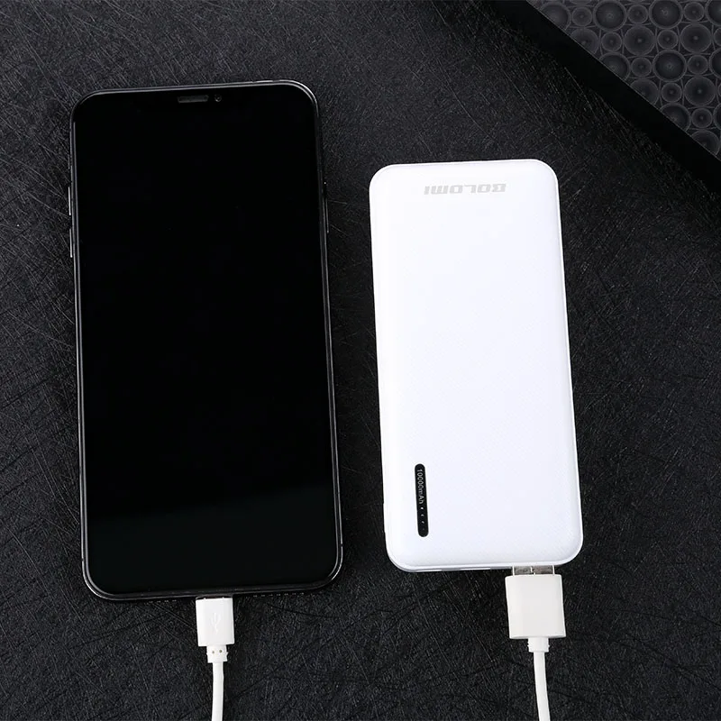 electronics Ultra slim custom logo power banks 20000mah powerbank promotion charger 10000mah power banks - ANKUX.COM