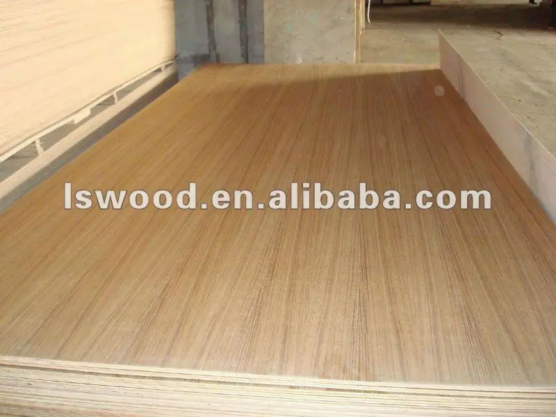15mm Wall Panels Of Natural Wood Slotted Plywood Treated Pine Plywood