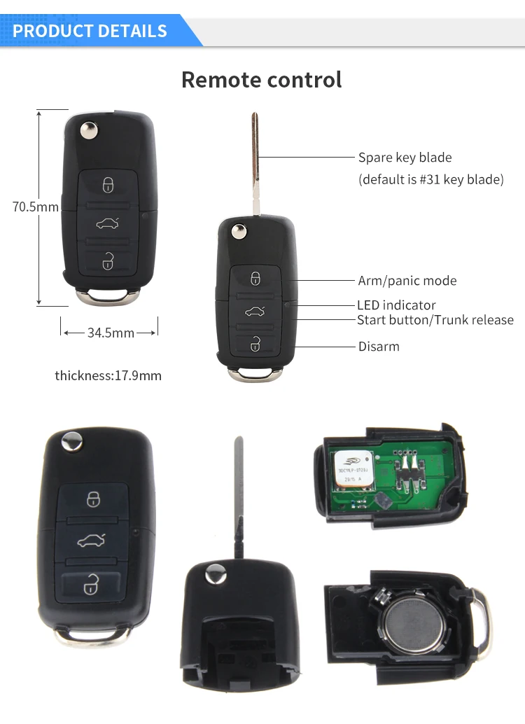 Push Start VW Volkswagen GTi 2012-2014 Plug and Play Remote Start for 