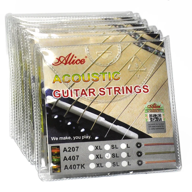 bulk acoustic guitar strings