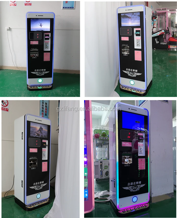 push win prize vending game machine