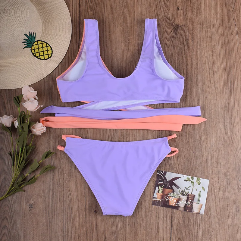 Bath Suit Swimwear Custom Two Pieces Brazilian Swimwear Micro Bikini