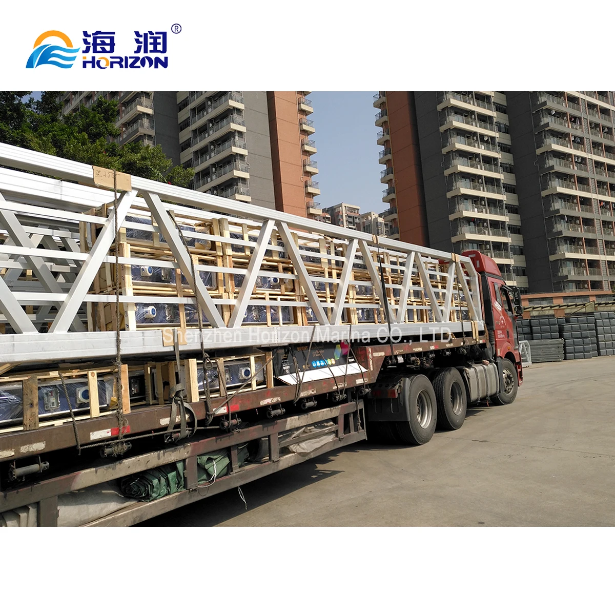 Marine Walkway Pontoon Bridge Concrete Floating Pontoon Floating