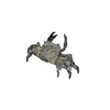 Decoration product objects furniture bronze ornament crab S size