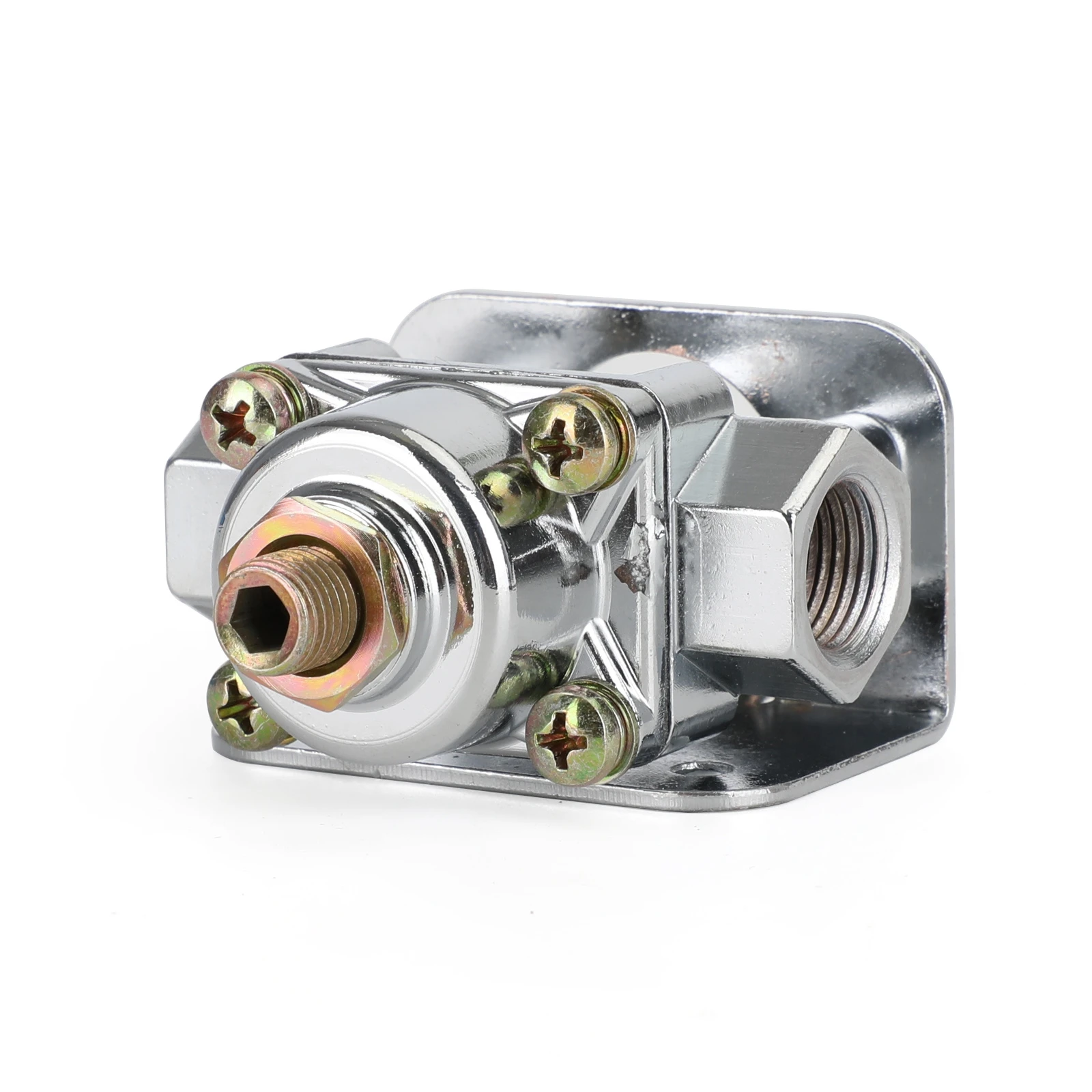 Carburetor Fuel Pressure Regulator For Holley 12803 2 Port 4 1/2 To 9