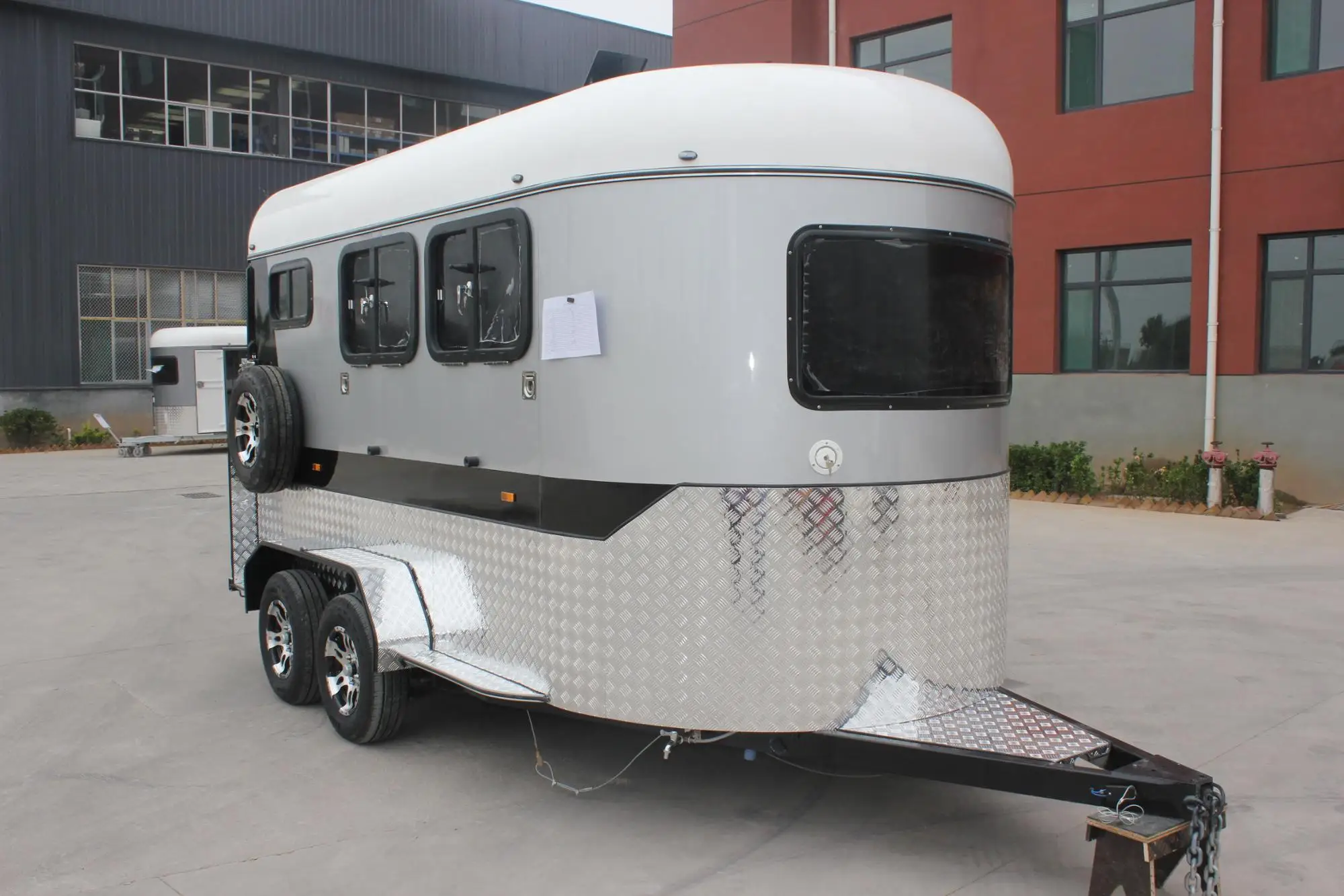 2 Horse Angle Horse Float With Kitchen Buy 2 Horse Angle Horse Float