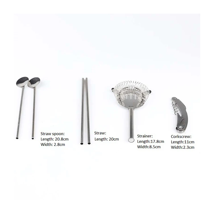 bar tools st with three stage mixing pot