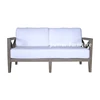 Hot sale new design Oak wood Removable cushions wedding sofa/3 seat sofa for living room furniture