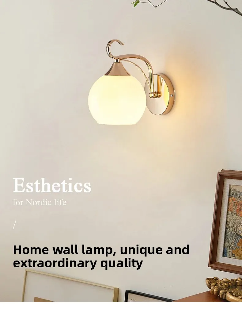 product modern minimalist led wall lamp for bedroom bedside living room balcony corridor staircase iron body touch control-27