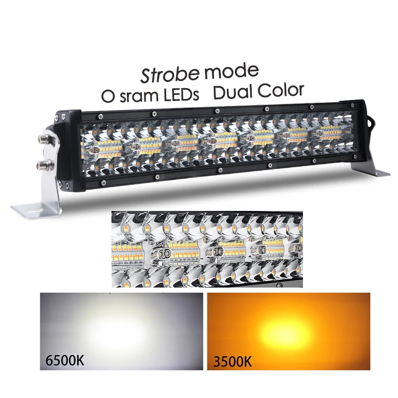 

led light bar,4 Pieces, 6500k/3000k